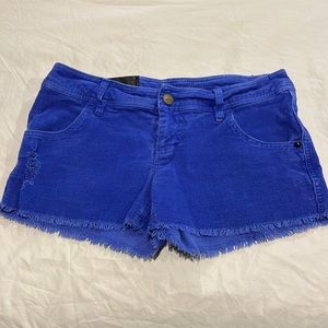 Blue corduroy Oakley Women’s Shorts